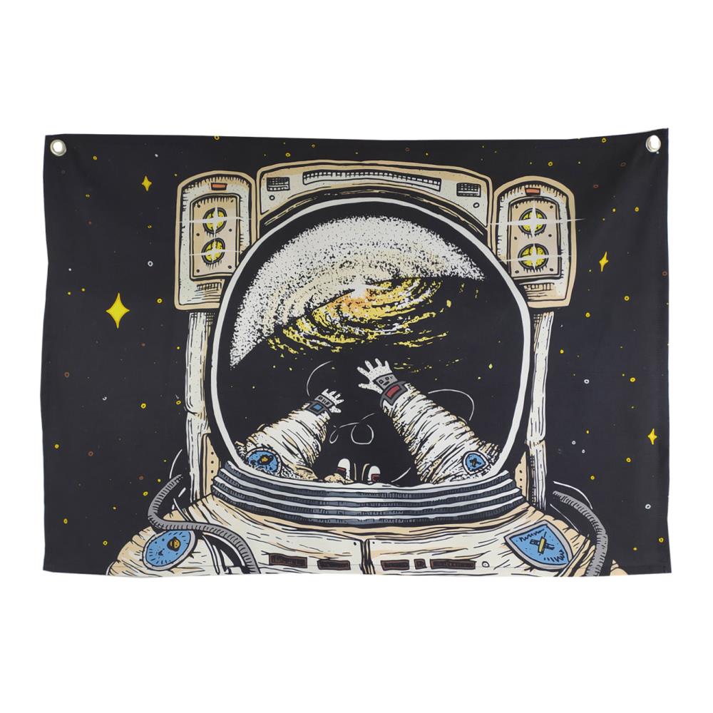 Astronot Selfie Duvar Halısı (94cm X 67cm) 